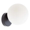 Redo 01-2714 - Zidna lampa VOLLEY 1xE14/28W/230V crna