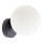 Redo 01-2714 - Zidna lampa VOLLEY 1xE14/28W/230V crna