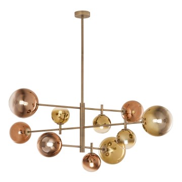 Redo 01-2781 - Luster na šipci ROY 10xG9/10W/230V