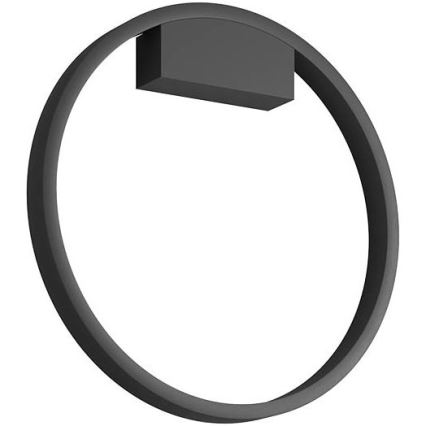 Redo 01-2819 - LED prigušiva zidna svetiljka FEBE LED/24W/230V crna