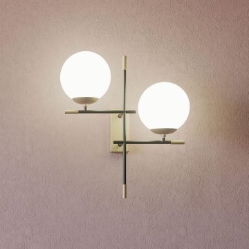 Redo 01-2947 - Zidno svetlo ESSENTIAL 2xE14/28W/230V