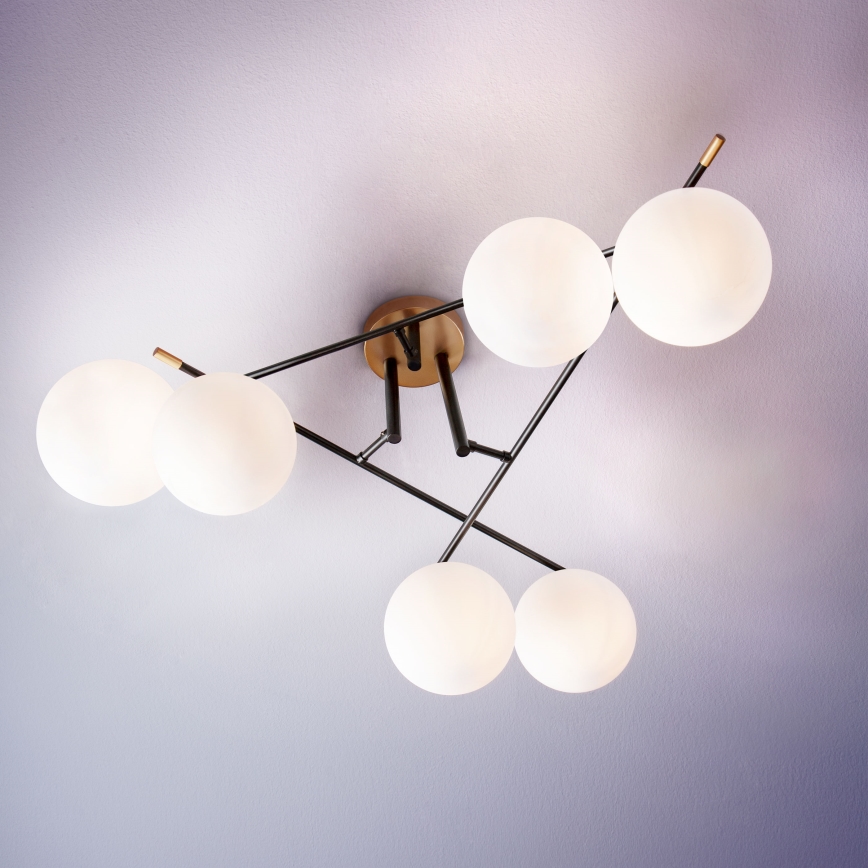 Redo 01-2948 - Plafonsko svetlo ESSENTIAL 6xE14/28W/230V