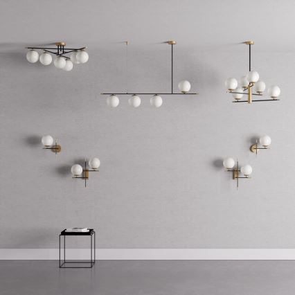 Redo 01-2948 - Plafonsko svetlo ESSENTIAL 6xE14/28W/230V