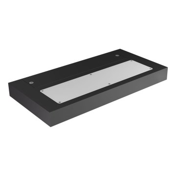 Redo 01-3016 - LED zidno svetlo LAMINA 2xLED/15W/230V CRI 90 crna