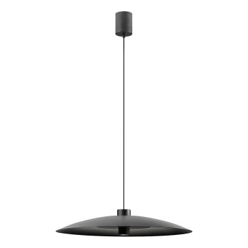 Redo 01-3021 - LED luster na sajli LARS LED/14W/230V + LED/10W, prečnik 60 cm, CRI 90, crna