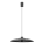 Redo 01-3021 - LED luster na sajli LARS LED/14W/230V + LED/10W, prečnik 60 cm, CRI 90, crna