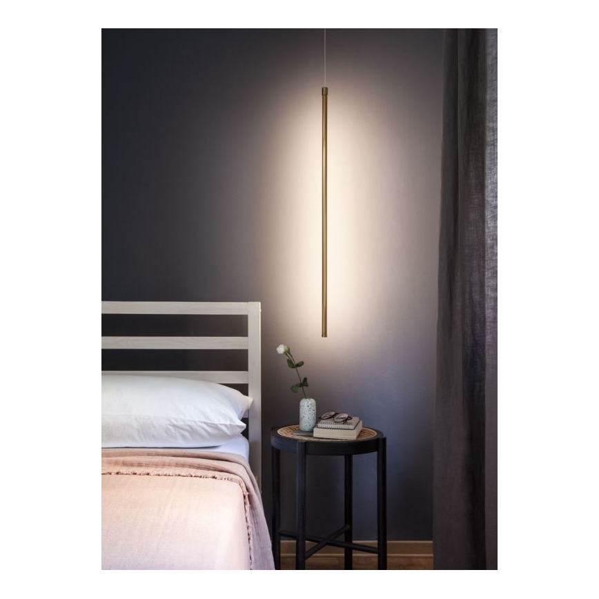 Redo 01-3115 - LED luster na sajli TABOO LED/9W/230V mesing
