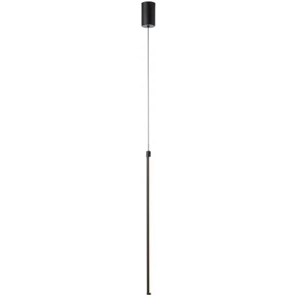 Redo 01-3116 - LED luster na sajli TABOO LED/9W/230V crna