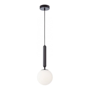 Redo 01-3131 - Luster na sajli HAIKU 1xE14/28W/230V Ø 15 cm crna