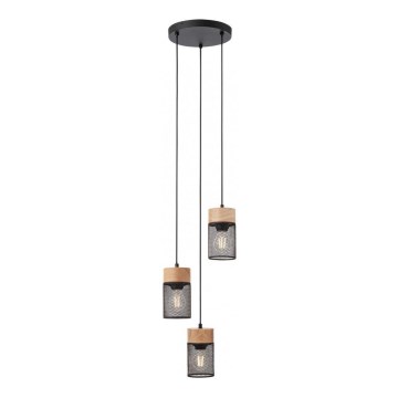 Redo 01-3142 - Viseći luster na sajli STEM 3xE27/42W/230V