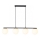 Redo 01-3156 - Luster na sajli BOWLING 4xE27/42W/230V, crne boje