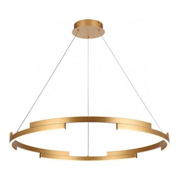 Redo 01-3175 - LED luster na sajli CASTLE LED/45W/230V, prigušiva, zlatna