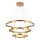 Redo 01-3181 - LED prigušiva luster na sajli CASTLE LED/80W/230V zlatna