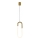 Redo 01-3183 - LATIUM prigušiva LED luster na sajli LED/9W/230V mesing