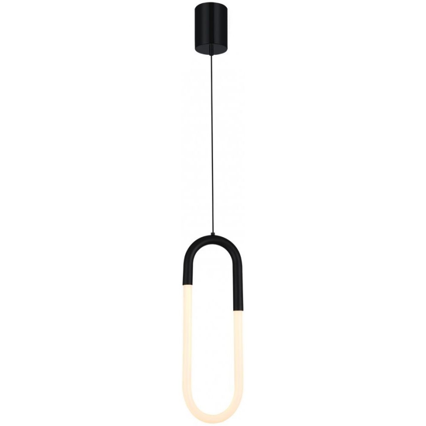 Redo 01-3184 - LED prigušiva luster na sajli LATIUM LED/9W/230V crna