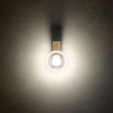 Redo 01-3239 - LED zidna lampa SINCLAIR LED/6,5W/230V CRI 93 IP21 zlatna
