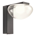 Redo 01-3242 - LED zidno svetlo SINCLAIR LED/6,5W/230V CRI 93 IP21 crno