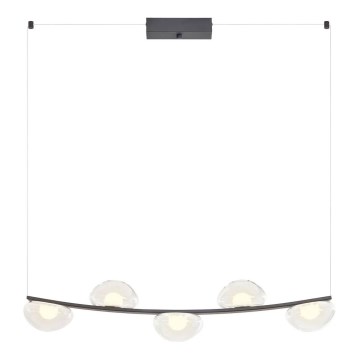 Redo 01-3244 - LED prigušiva luster na sajli SINCLAIR LED/35W/230V CRI 93 IP21 crna
