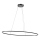 Redo 01-3299 - LED prigušiva luster na sajli LEO LED/67W/230V 3000/4000K CRI 90 60x130 cm crna