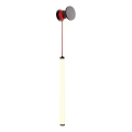Redo 01-3302 - prigušiva LED zidna lampa SWING LED/9W/230V 3000/4000K CRI 90 crna