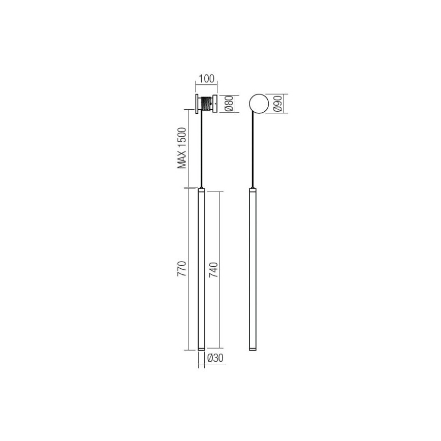 Redo 01-3303 - LED prigušiva zidna lampa SWING LED/16W/230V 3000/4000K CRI 90 bela
