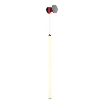 Redo 01-3304 - prigušiva LED zidna lampa SWING LED/16W/230V 3000/4000K CRI 90 crna