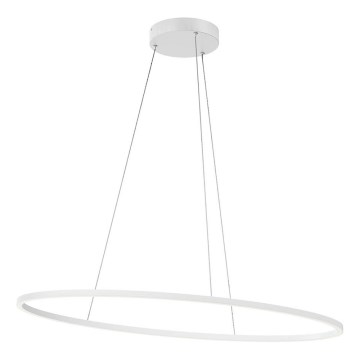 Redo 01-3337 - LED prigušiva luster na sajli LEO LED/48W/230V 3000/4000K CRI 90 40x95 cm bela