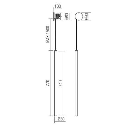 Redo 01-3363 - LED prigušiva zidna lampa SWING LED/16W/230V 3000/4000K CRI 90 bela
