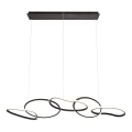 Redo 01-3393 - LED prigušiva luster na sajli BIAS LED/120W/230V 3000/4500/6500K CRI 90 crna