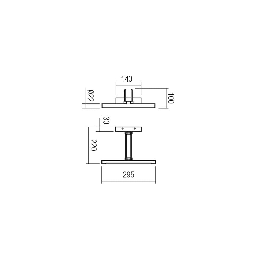 Redo 01-3468 - LED svetlo za slike IKON LED/7,3W/230V 29,5 cm CRI 92 bela