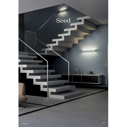 Redo 01-3552 - LED zidno svetlo SEED LED/15W/230V belo