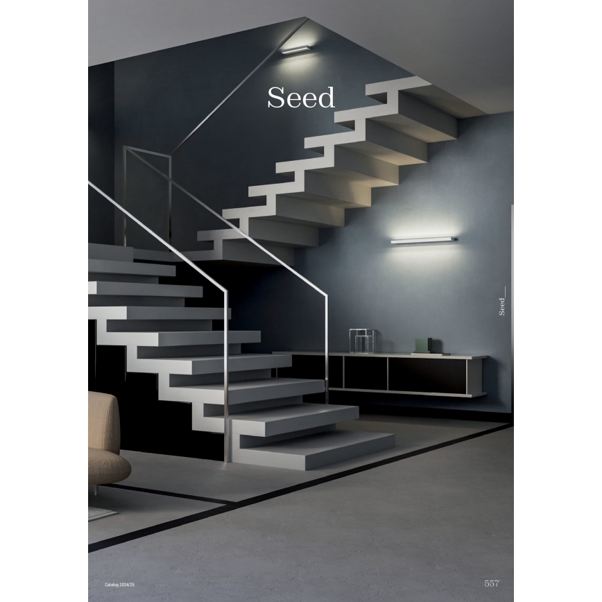 Redo 01-3554 - LED zidno svetlo SEED LED/30W/230V belo
