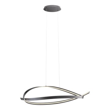 Redo 01-3617 - prigušiva LED luster na sajli IMPULS LED/38W/230V crni