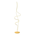 Redo 01-3625 - LED prigušiva stojeća lampa IMPULS LED/36W/230V zlatna