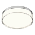 Redo 01-3727 - Plafonsko LED svetlo za kupatilo FRISBI LED/12W/230V, prečnik 23 cm, CRI 90, 3000/4000K, IP44, sjajni hrom