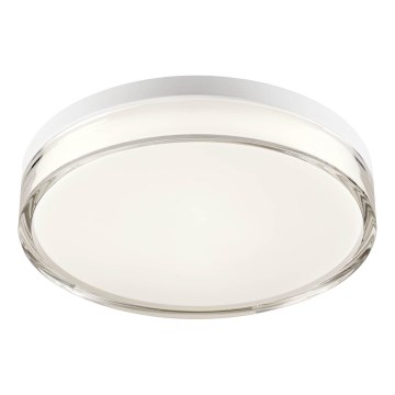 Redo 01-3732 - LED kupatilsko plafonsko svetlo FRISBI LED/18W/230V fi 28 cm CRI 90 3000/4000K IP44 belo