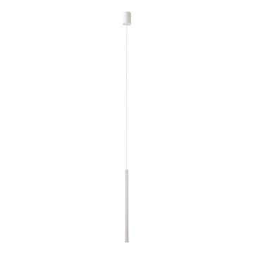 Redo 01-3856 - LED luster na sajli NIKOS, LED/8W/230V, 3000K CRI 90, prečnik 6 cm, bela