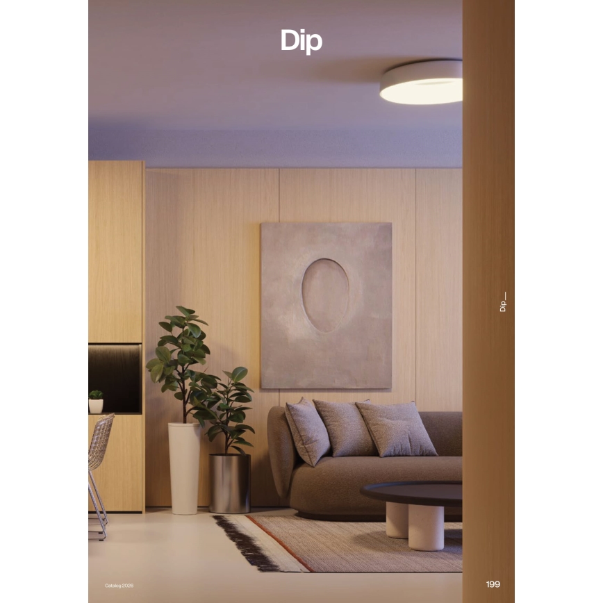 Redo 01-3941 - LED plafonsko svetlo DIP LED/40W/230V 2700/3000/4000/5000/6500K CRI 90 prečnik 62,4 cm bela