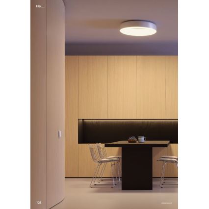 Redo 01-3941 - LED plafonsko svetlo DIP LED/40W/230V 2700/3000/4000/5000/6500K CRI 90 prečnik 62,4 cm bela