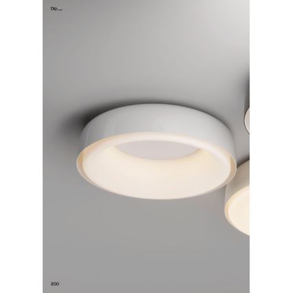 Redo 01-3941 - LED plafonsko svetlo DIP LED/40W/230V 2700/3000/4000/5000/6500K CRI 90 prečnik 62,4 cm bela