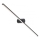 Redo 01-4036 - LED osvetljenje za kupatilsko ogledalo ROW LED/18W/230V 90 cm IP44 crna