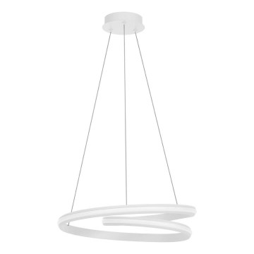 Redo 01-4360 - LED prigušiva luster na sajli TORSION LED/40W/230V 2700/3000/4000K CRI 90 prečnik 56 cm bela