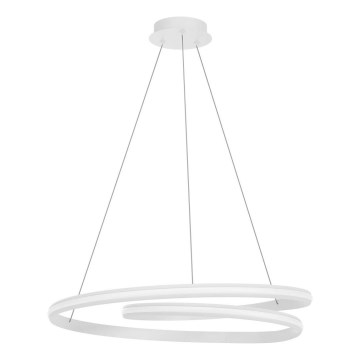 Redo 01-4363 - LED prigušiva luster na sajli TORSION LED/60W/230V 2700/3000/4000K CRI 90 prečnik 75,2 cm bela