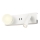 Redo 01-4660 - LED zidno svetlo NORMA LED/5W/230V + LED/3W CRI 90 USB bela