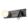 Redo 01-4663 - LED zidna svetiljka NORMA LED/5W/230V + LED/3W CRI 90 USB bela/crna