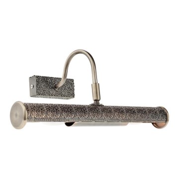 Redo 02-845 - Svetlo za slike CAIRO 2xE14/28W/230V 36 cm mesing