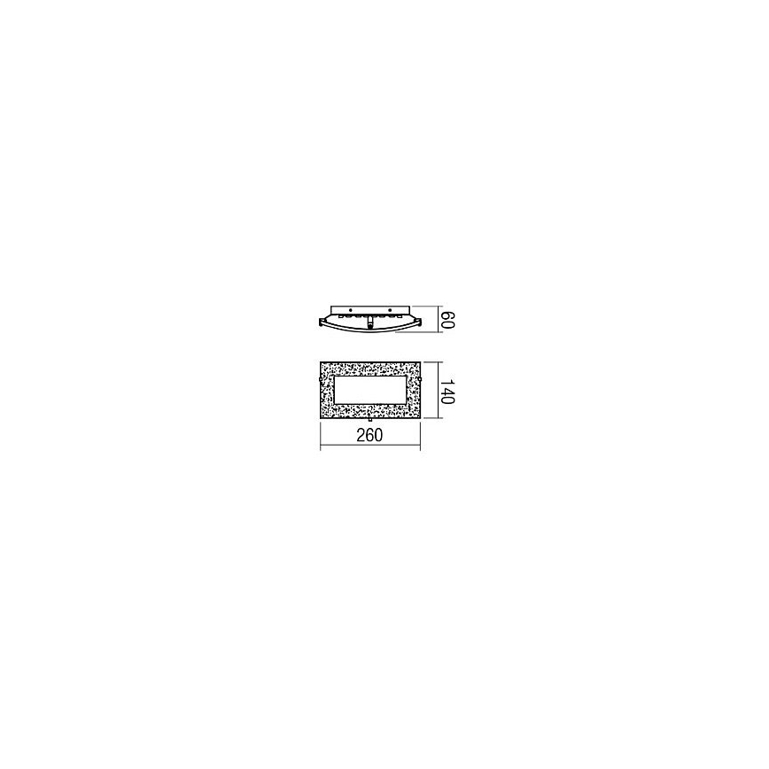 Redo 05-863 - LED zidno svetlo ARTEMIS LED/10W/230V srebrno