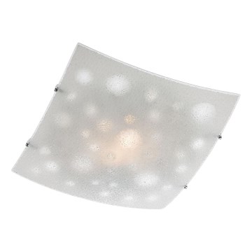 Redo 05-904 - Plafonsko svetlo ISIDE 1xE27/42W/230V 30x30 cm prozirno