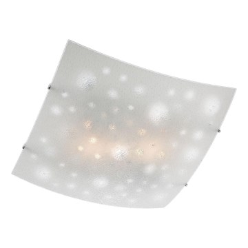 Redo 05-905 - Plafonsko svetlo ISIDE 2xE27/42W/230V 39x39 cm prozirno