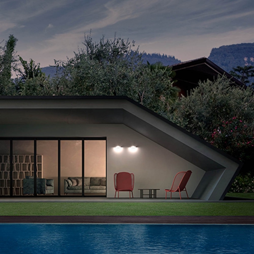 Redo 90001 - Spoljašnja zidna svetiljka CHALET LED/8W/230V IP54
